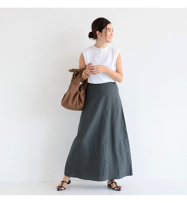 Demi-Luxe BEAMS 「ATON / ORGANIC FRESCA タンクトップ」|Tシャツ・カットソー|