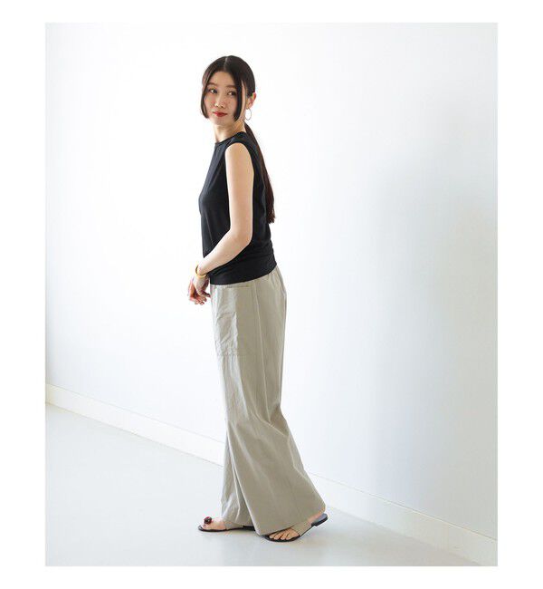 Demi-Luxe BEAMS 「ATON / ORGANIC FRESCA タンクトップ」|Tシャツ・カットソー|