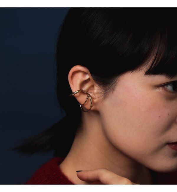 Demi-Luxe BEAMS 「PHILIPPE AUDIBERT / Valery イヤーカフ シルバー」|その他|