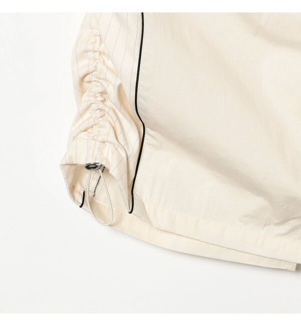 Ray BEAMS 「ストライプ キリカエ トラックスカート」|スカート|