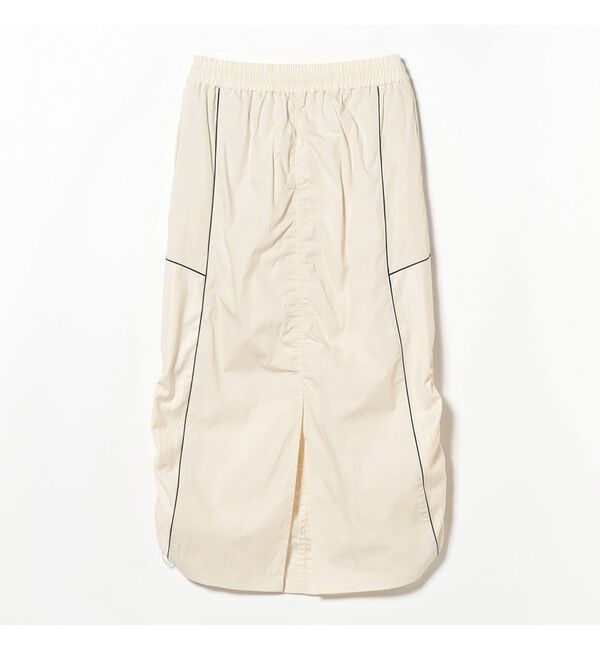 Ray BEAMS 「ストライプ キリカエ トラックスカート」|スカート|