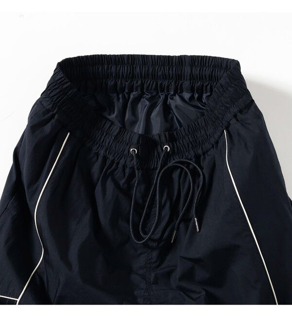 Ray BEAMS 「ストライプ キリカエ トラックスカート」|スカート|