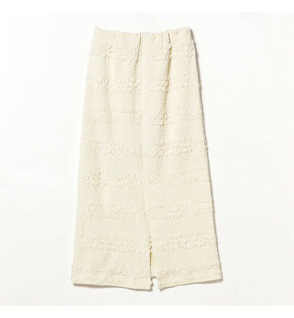 Ray BEAMS 「シャーリング ボーダー スカート」|スカート|