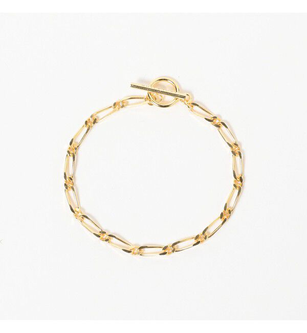 Demi-Luxe BEAMS 「ISOLATION / フィガロチェーン ブレスレット イエローゴールド」|その他|