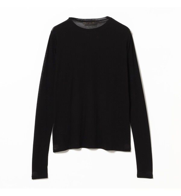Demi-Luxe BEAMS 「シアーコットン ロングスリーブTシャツ」|Tシャツ・カットソー|