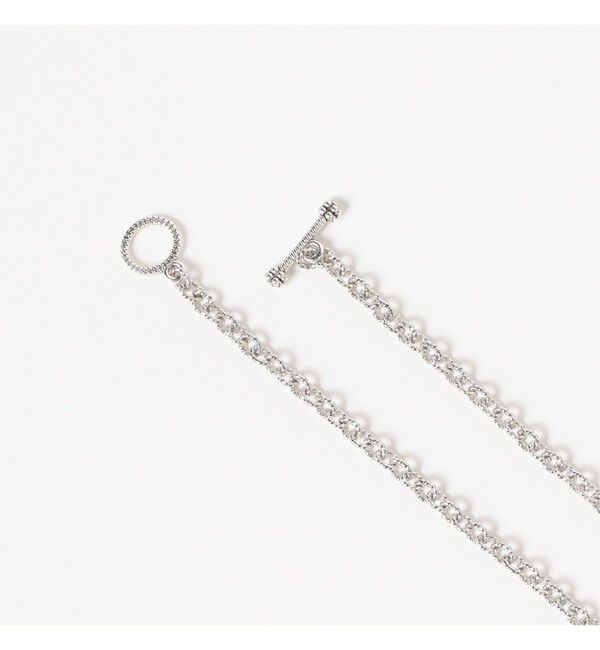 Ray BEAMS 「ダイア カット チェーン マンテル ネックレス」|ブレスレット・バングル|