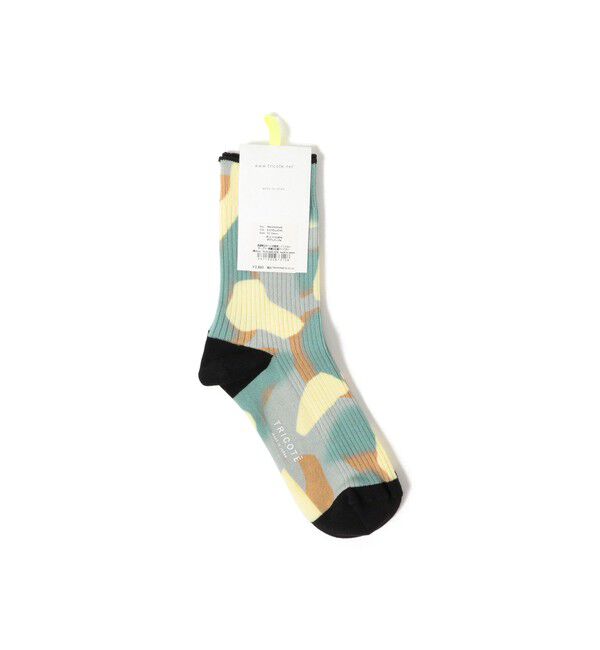 Ray BEAMS 「TRICOTE / PETAL SOCKS」|ソックス|YELLOW