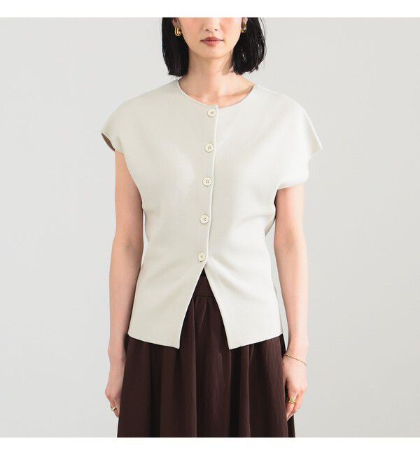 Demi-Luxe BEAMS 「2WAY フレンチ カーディガン プルオーバー」|ニット・セーター|