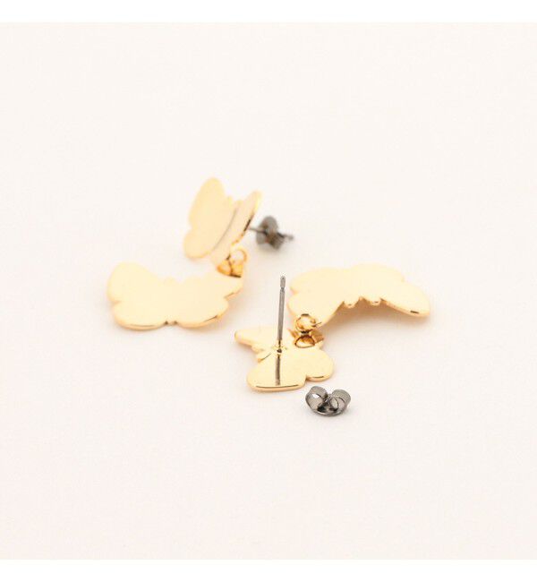 Ray BEAMS 「Chalulu / バタフライ ピアス」|ピアス|