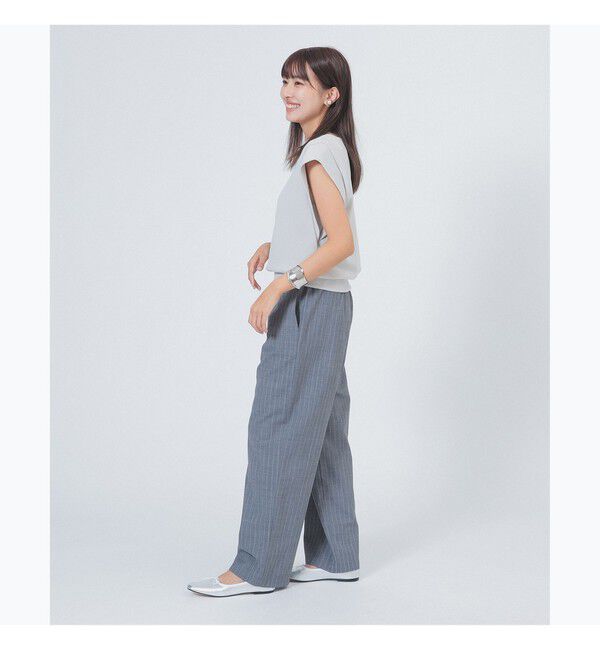 Demi-Luxe BEAMS 「ジョーゼット カットプルオーバー」|Tシャツ・カットソー|