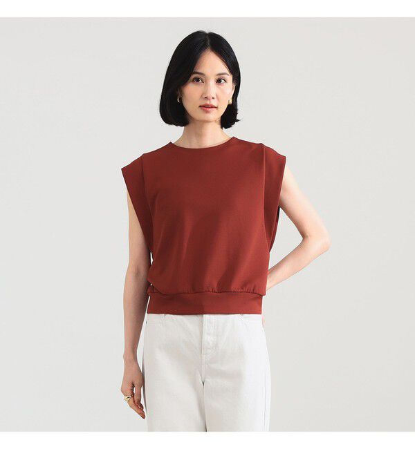 Demi-Luxe BEAMS 「ジョーゼット カットプルオーバー」|Tシャツ・カットソー|