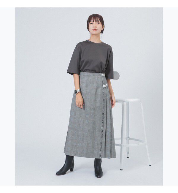 Demi-Luxe BEAMS 「ポンチ ハーフスリーブ Tシャツ」|Tシャツ・カットソー|