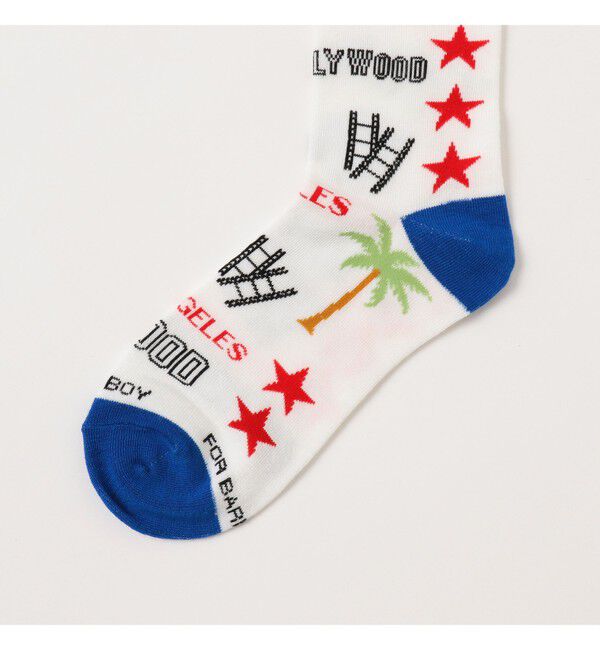 BEAMSBOY「【別注】FOR BARE FEET / U.S. city」|ソックス|