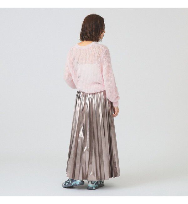 Ray BEAMS 「メタリックプリーツスカート」|スカート|