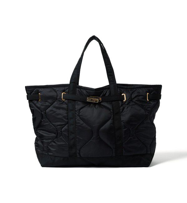 Demi-Luxe BEAMS 「sita parantica / クロア付き ナイロン キルト トートバッグ L」|トートバッグ|