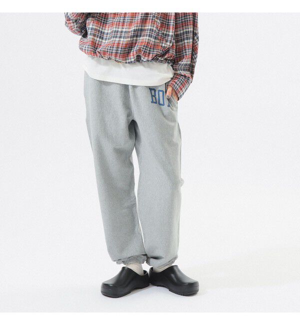 BEAMSBOY「【別注】Champion / リバースウィーブ(R) パンツ」|チノ|GREY