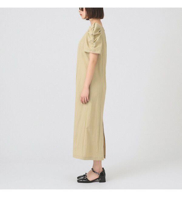 Ray BEAMS 「ギャザー パフスリーブ ワンピース」|ワンピース|