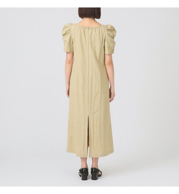 Ray BEAMS 「ギャザー パフスリーブ ワンピース」|ワンピース|