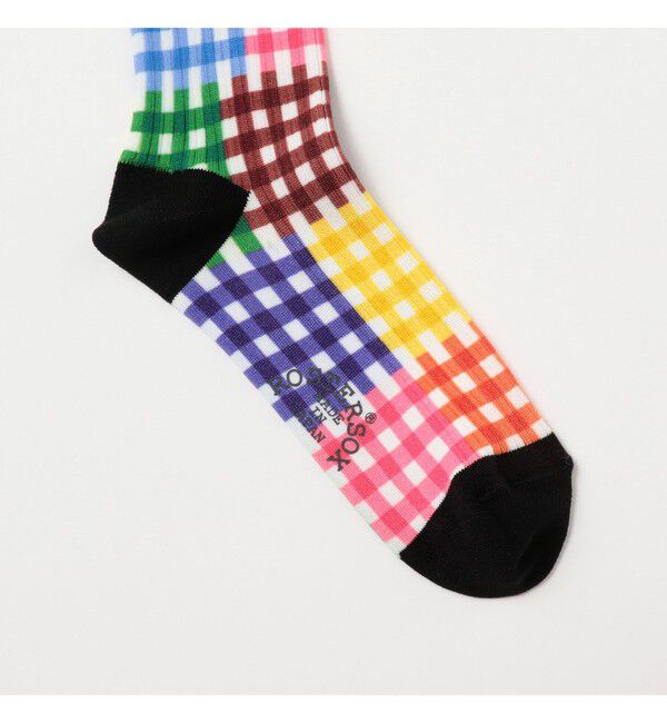 BEAMSBOY「【別注】ROSTER SOX / チェック プリント ソックス」|ソックス|