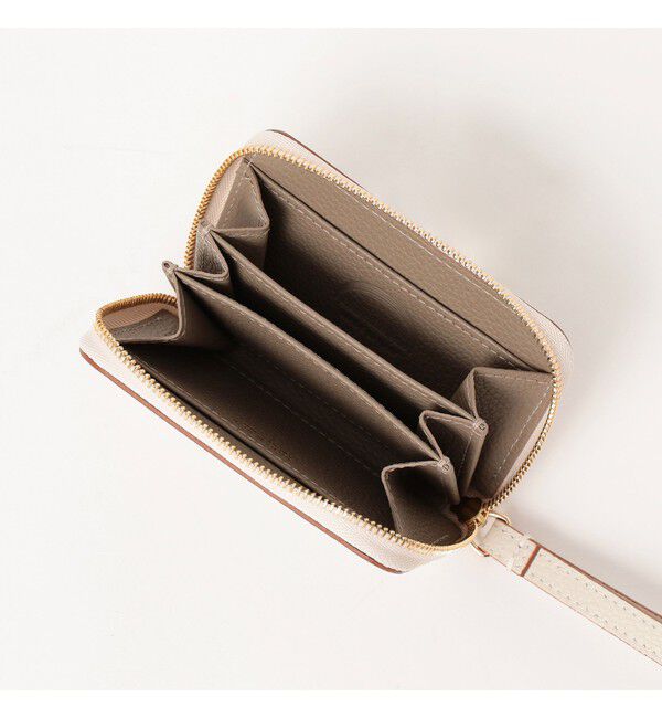 Demi-Luxe BEAMS 「【別注】L'arcobaleno / ストラップ ラウンド ジップ ウォレット」|財布|