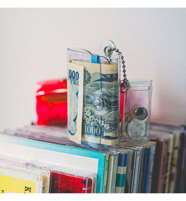 BEAMS「SALLIES / Pocket PAL ミニマル ウォレット」|財布|CLEAR