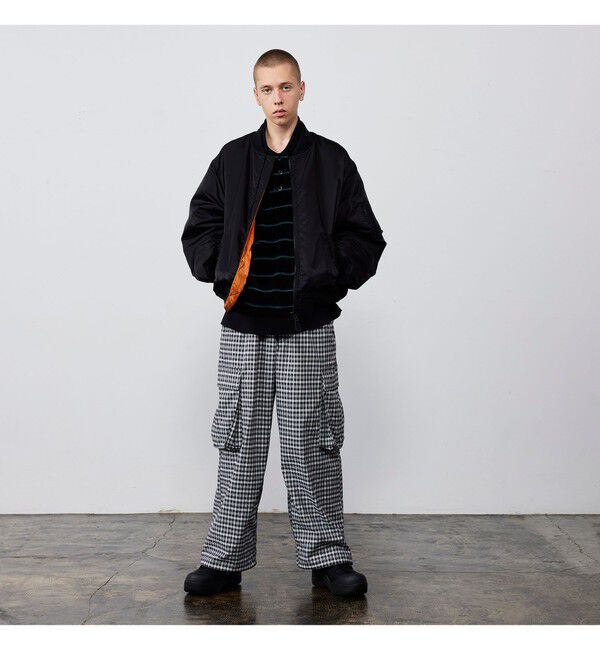 BEAMS「リラックスフィット THERMOLITE(R) MA-1 （撥水）」|ブルゾン・スタジャン|