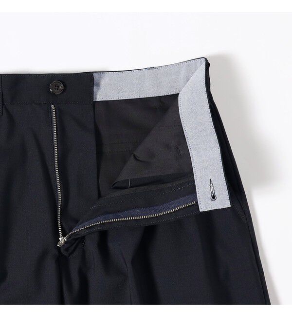 BEAMS PLUS「BEAMS PLUS / 2プリーツ トロピカルウール トラウザーズ」|チノ|