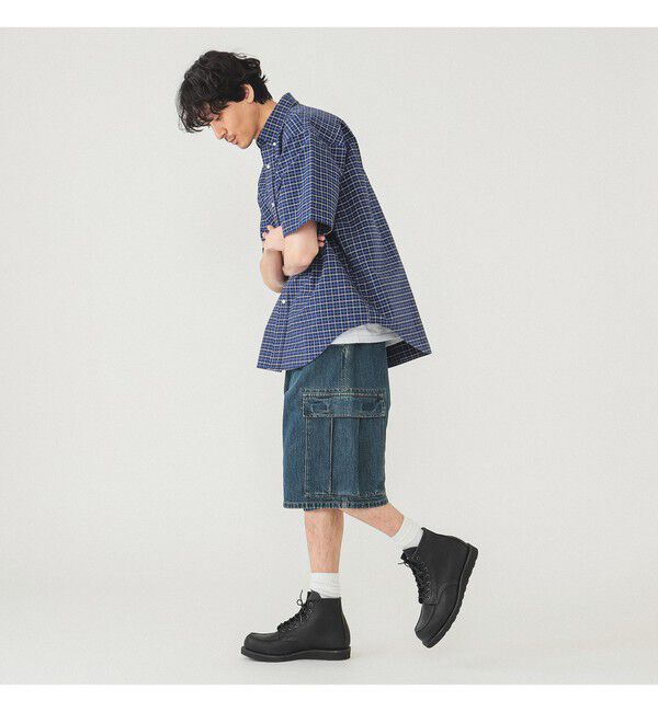 BEAMS「【別注】Gramicci / コーデュラデニム カーゴ ショーツ」|その他|