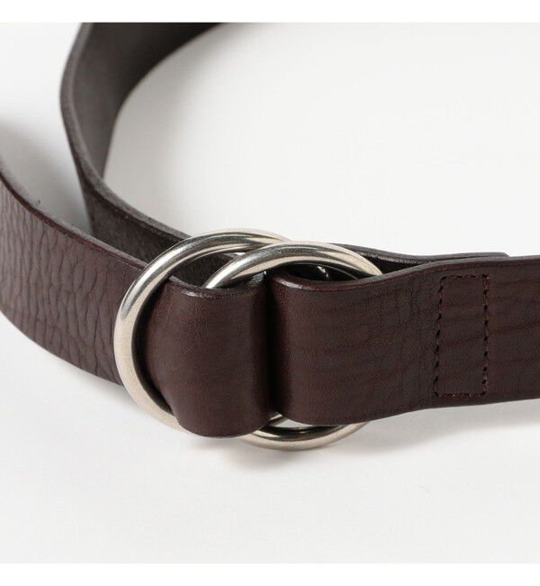 BEAMS「Wリング ベルト」|ベルト|