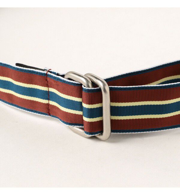 BEAMS PLUS「Grosgrain Tape Double Ring Belt」|ベルト|