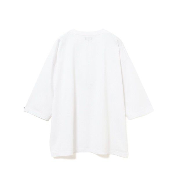 BEAMS「シルケット 8分袖 クルーネック Tシャツ」|Tシャツ・カットソー|