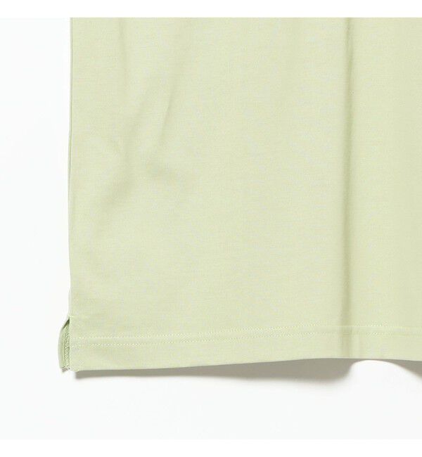 BEAMS「シルケット 8分袖 クルーネック Tシャツ」|Tシャツ・カットソー|