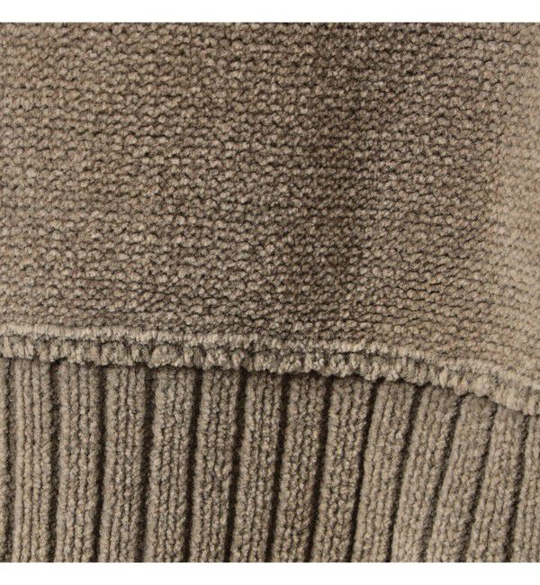 BEAMS「7ゲージ フェード クルーネック ニット」|ニット・セーター|