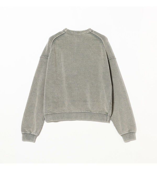 BEAMS「7ゲージ フェード クルーネック ニット」|ニット・セーター|
