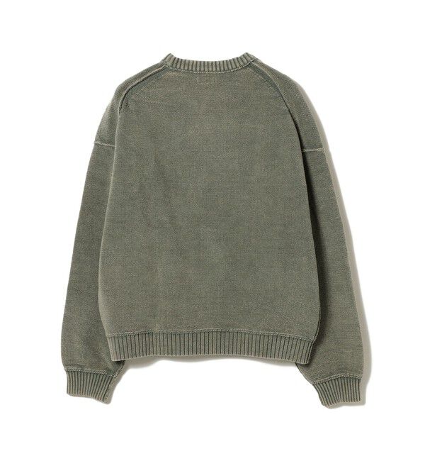 BEAMS「7ゲージ フェード クルーネック ニット」|ニット・セーター|