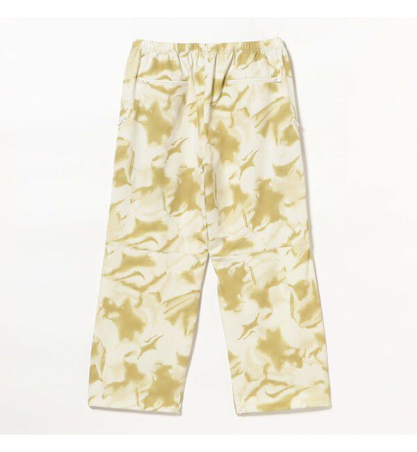 BEAMS「プリント ジップ イージーパンツ」|チノ|