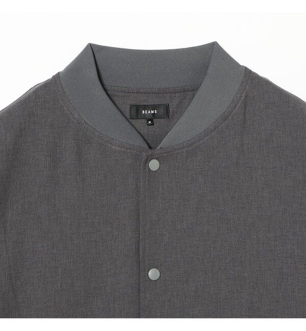 BEAMS「FORMOZA ウールライクツイル ブルゾン」|ブルゾン・スタジャン|