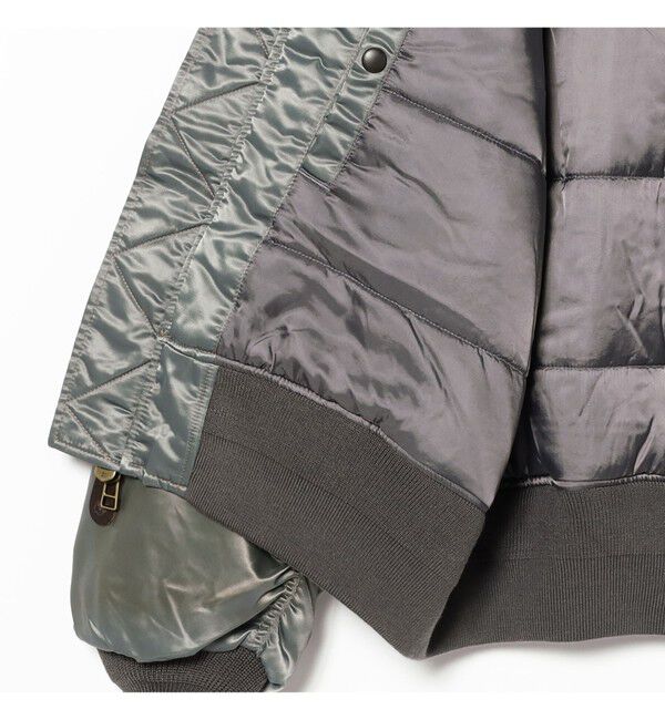 BEAMS「ワイドショートフィット B-15タイプ フライトジャケット」|ブルゾン・スタジャン|