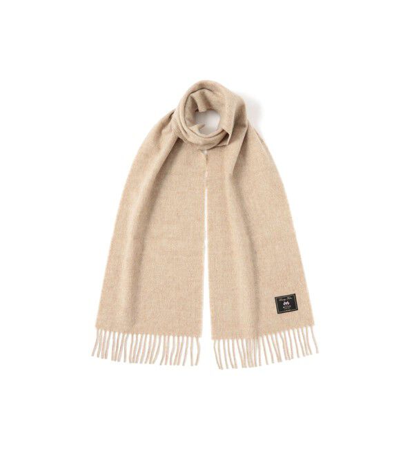 BEAMS「MOON / ソリッド マフラー」|マフラー|BEIGE