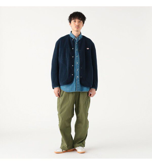 BEAMS「【別注】DANTON / フリース ジャケット」|ブルゾン・スタジャン|