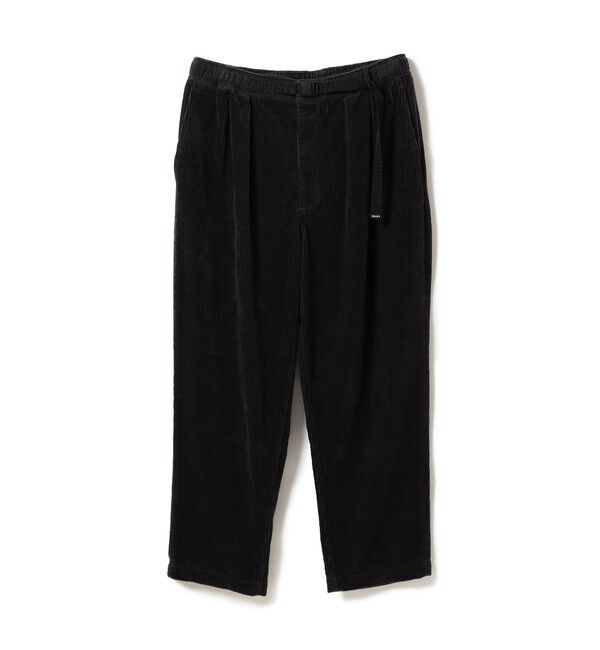 BEAMS「ワイドテーパード ウェービング  コーデュロイパンツ」|チノ|CHARCOAL.G