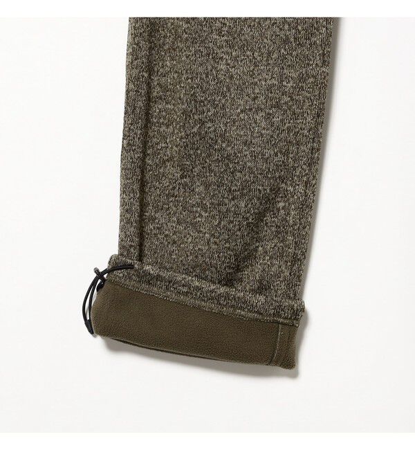 BEAMS「【別注】Gramicci / ボンディング ニット フリースパンツ」|チノ|