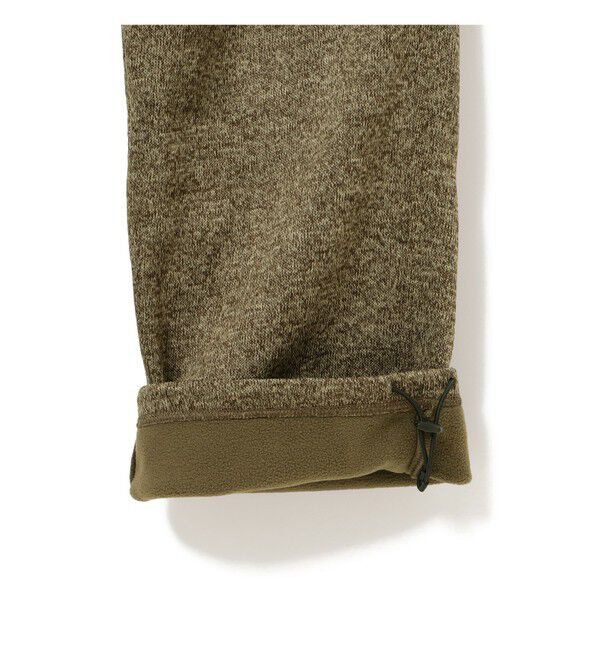 BEAMS「【別注】Gramicci / ボンディング ニット フリースパンツ」|チノ|