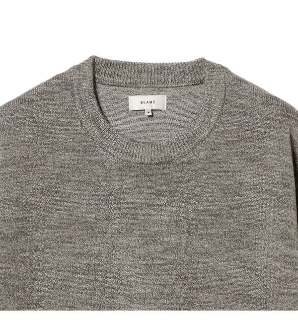 BEAMS「9ゲージ カラースラブニット」|ニット・セーター|