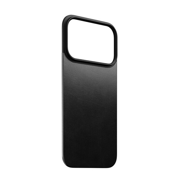 BEAMS「NOMAD / Magnetic Leather Back iPhone17 Pro」|モバイルケース|BLACK