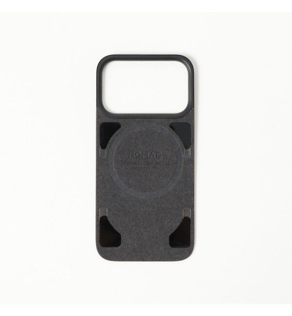 BEAMS「NOMAD / Magnetic Leather Back iPhone17 Pro」|モバイルケース|