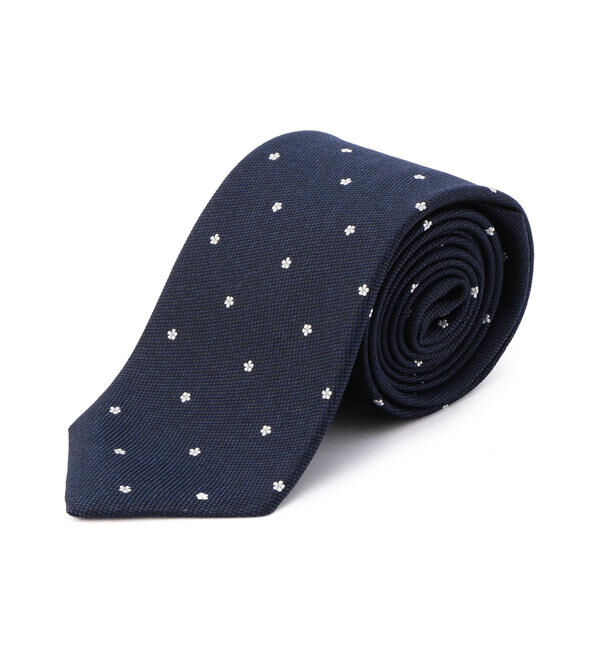 SHIPS「SHIPS: ワンポイント フラワー コモン ネクタイ」|ネクタイ・蝶ネクタイ|