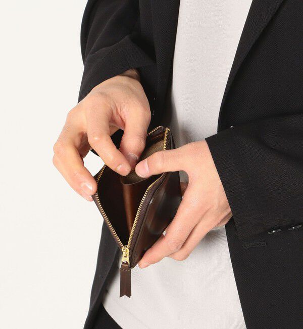 SHIPS any「SHIPS any: HORWEEN(R) ジップ ウォレット◇」|財布|