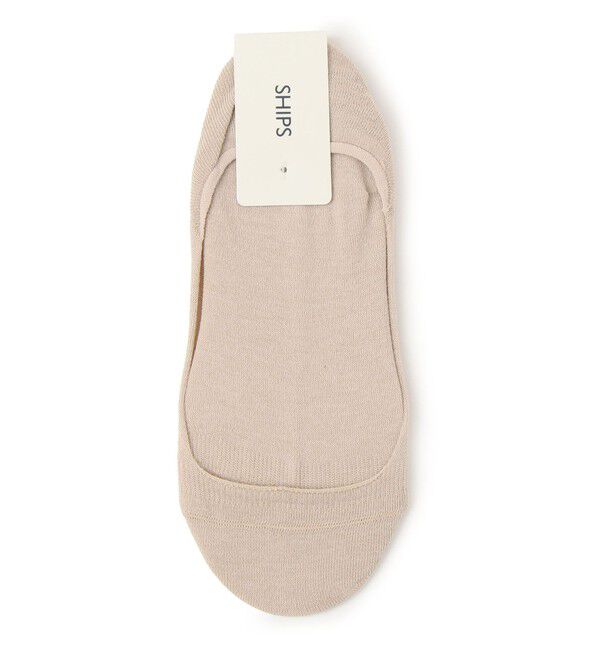 SHIPS for women「デオドラント浅履きカバーソックス」|ソックス|ベージュ