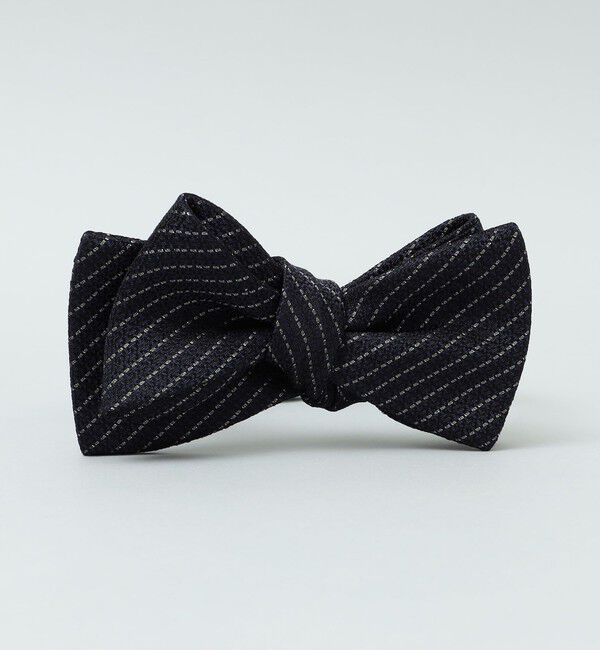 SHIPS「Puccini: フォーマル ピンストライプ 蝶ネクタイ」|ネクタイ・蝶ネクタイ|